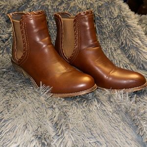 Olivia Miller Slip-On Booties. Women’s Size 10. Worn a handful of times!